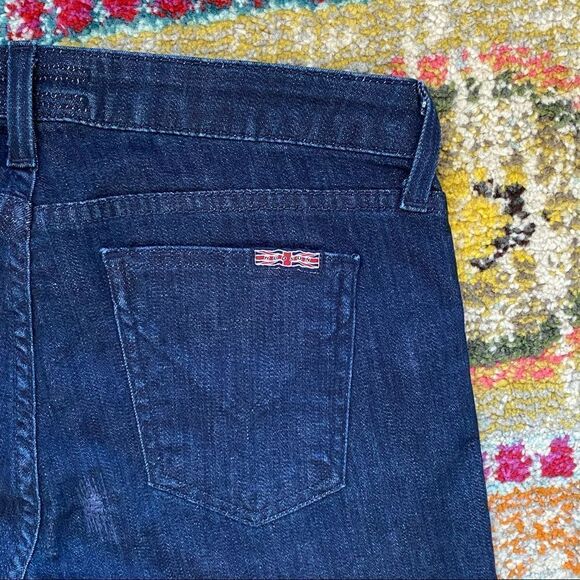 Hudson Dark Wash Mid Rise Skinny Jeans - Picture 7 of 12